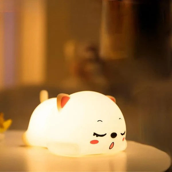 Luminárias de silicone USB Abajur sensor de toque LED