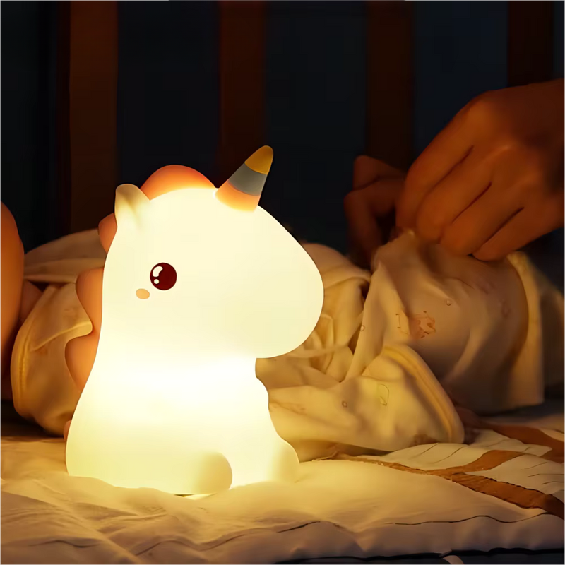 Luminárias de silicone USB Abajur sensor de toque LED